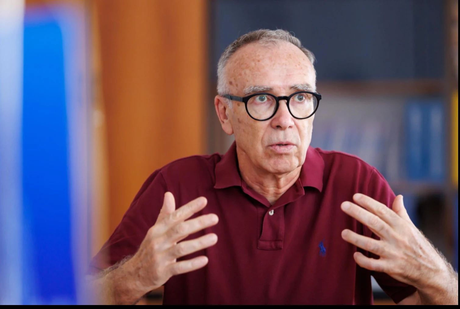 Hrvoje Šošić tijekom razgovora